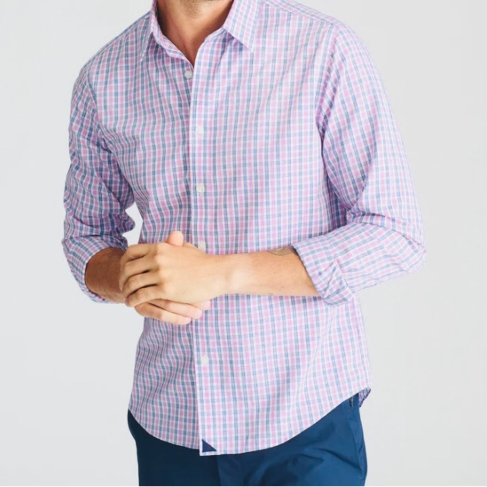 Untuck it, wrinkle resistant, Slim fit, business casual, mens xl